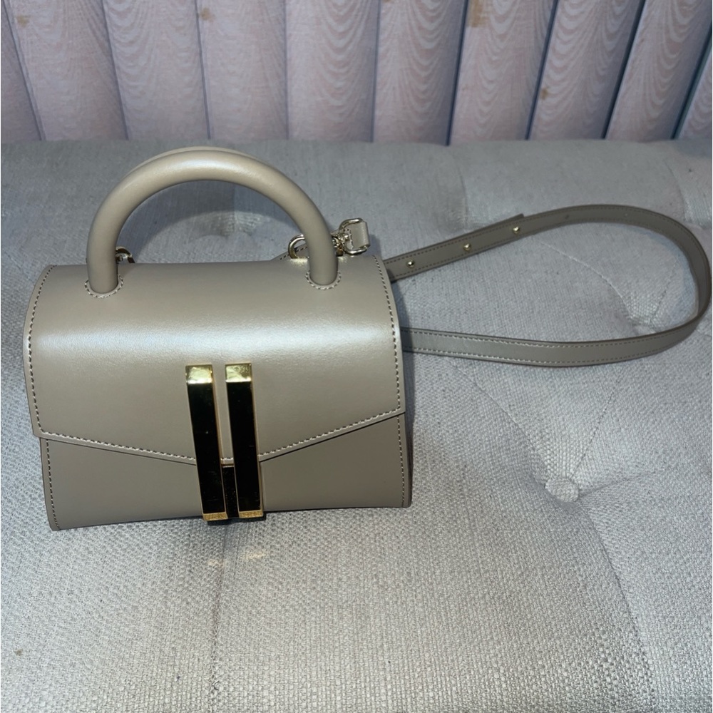 DeMellier Nano Leather Montreal Top-Handle Bag